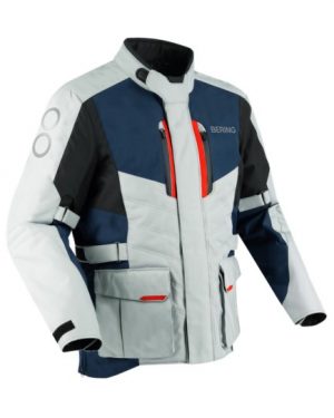 Veste BERING Siberia (Gris/Bleu/Rouge)