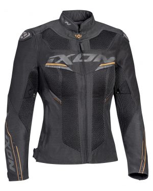 Blouson IXON Draco Lady (Anthracite/Noir/Or)