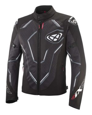 Blouson IXON Demoniak (Noir/Blanc)