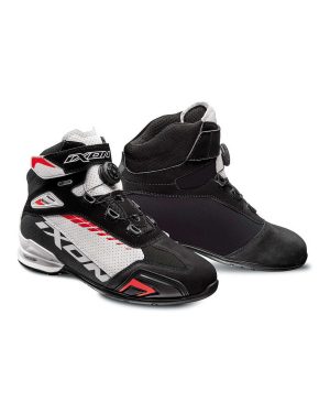 Baskets IXON Bull Vented (Noir/Blanc/Rouge)