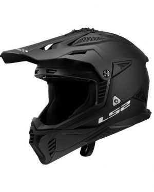 Casque LS2 Fast II Solid (Matt Black)