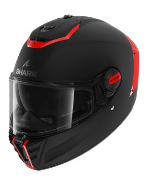 Casque SHARK Spartan RS (Noir Mat/Rouge)