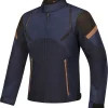 Blouson IXON Striker Retro (Noir/Navy/Marron)