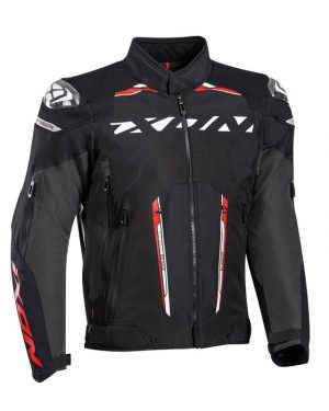 Blouson IXON Blaster (Noir/Blanc/Rouge)