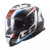 Casque LS2 Storm II Racer (Red/Blue)