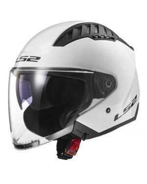 Casque LS2 Copter II Solid (Gloss White)