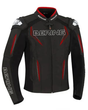 Blouson BERING Sprint-R (Noir/Rouge)