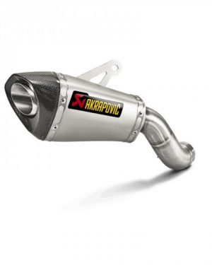 Silencieux Titanium AKRAPOVIC S-K9SO4-ASZT pour KAWASAKI Z 900 (17-19)