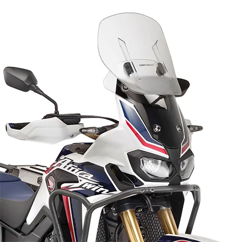 Bulle-modulable-Transparente-KAPPA-pour-Honda-CRF-1000L-Africa-Twin-(16-19)