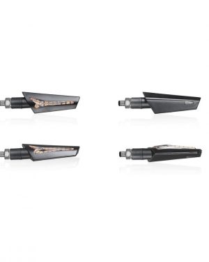 Clignotants à LED CHAFT Harper (Noir/Fumé)