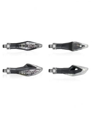 Clignotants à LED Stop CHAFT Wanted (Noir/Transparent)