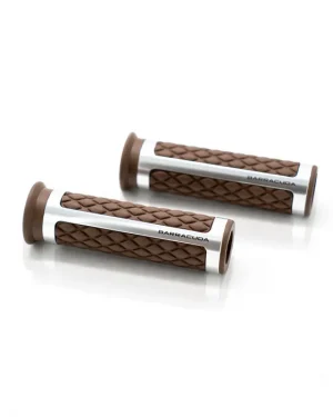 Poignées BARRACUDA Classic (Marron/Argent)