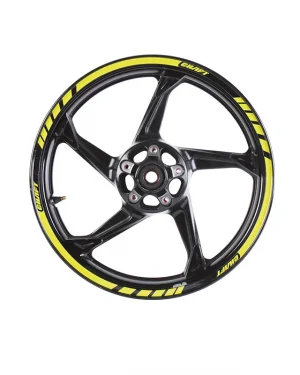 Filets de Jantes Deluxe Jaune CHAFT IN383