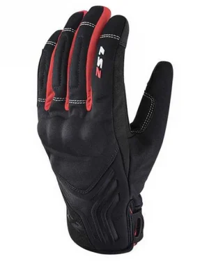 Gants LS2 Jet 2 (Noir/Rouge)
