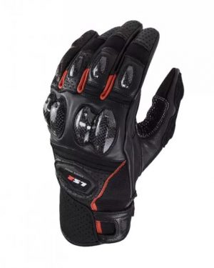 Gants LS2 Spark 2 (Noir/Rouge)