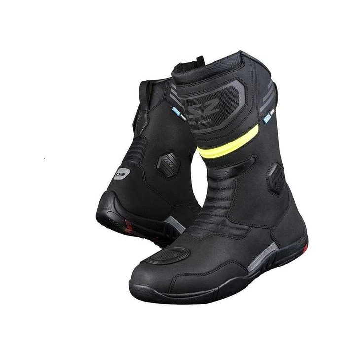 Bottes LS2 Goby (Noir/jaune)