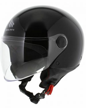 Casque MT HELMETS STREET S Solid A1 Gloss Black