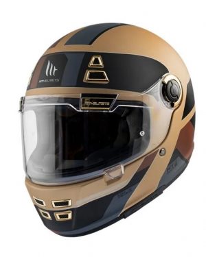 Casque MT Jarama 68TH C9 (Matt Gold)