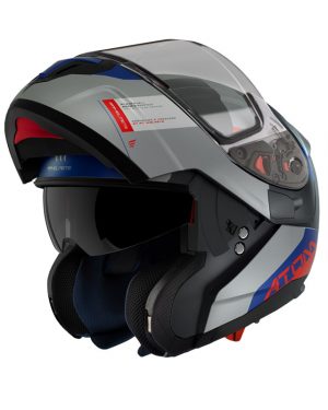 Casque MT Atom SV Gorex C12 (Matt Titanium)