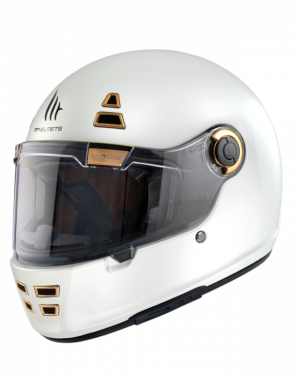 Casque MT Jarama Solid Gloss (Pearl White)