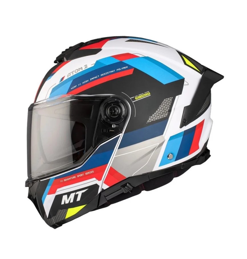 Casque MT Atom 2 SV Bast A0 (Pearl Gloss)