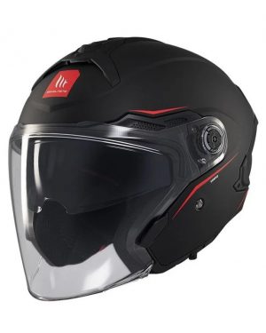 Casque MT Cosmo SV Solid A1 (Matt Black)