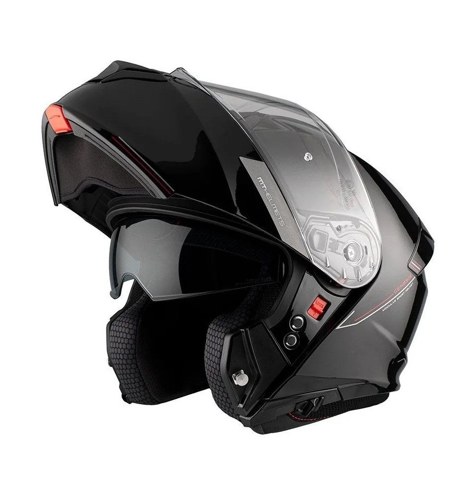Casque MT Genesis SV Solid A1 (Gloss Black)