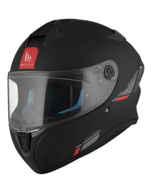 Casque MT Targo S Solid A1 Black Matt