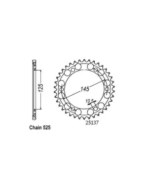 Couronne SIFAM 25137CZ43