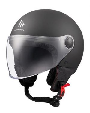 Casque MT Street S Solid A1 (Matt Black)