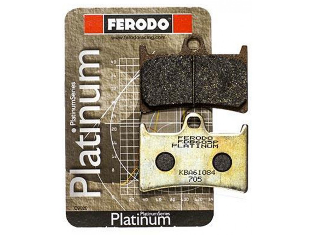 Plaquettes de frein FDB605P Ferodo