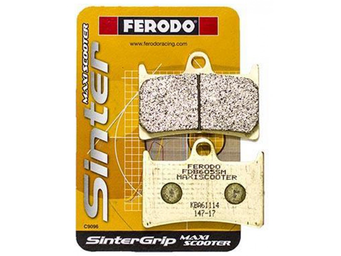 Plaquettes de frein FDB605SM Ferodo
