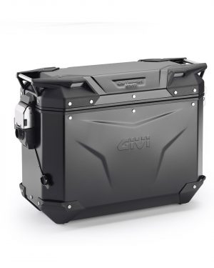 Valise latérale GIVI Trekker Outback EVO Black Line (coté droit) OBKEV37BR