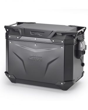 Valise latérale GIVI Trekker Outback EVO Black Line (coté gauche) OBKEV48BL