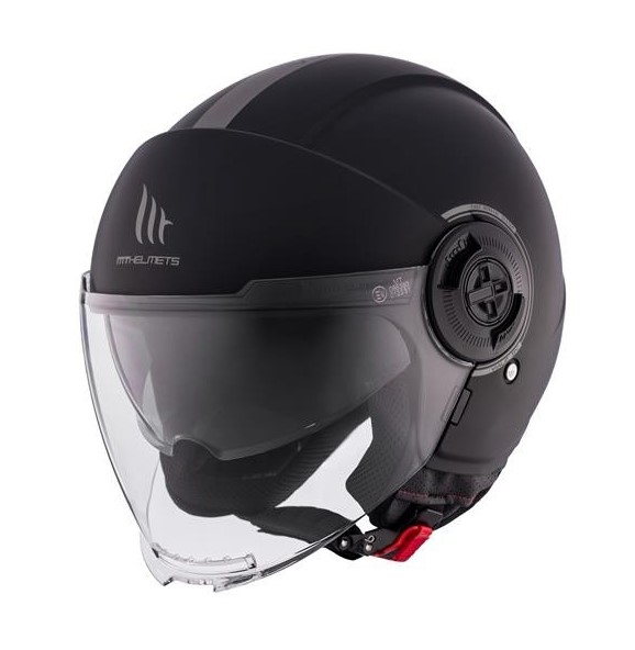 Casque MT Viale SV S Solid A1 (Matt Black)