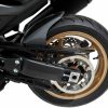Garde boue arrière en 2 parties Noir Satin ERMAX pour Yamaha T-Max 560 (20-21)
