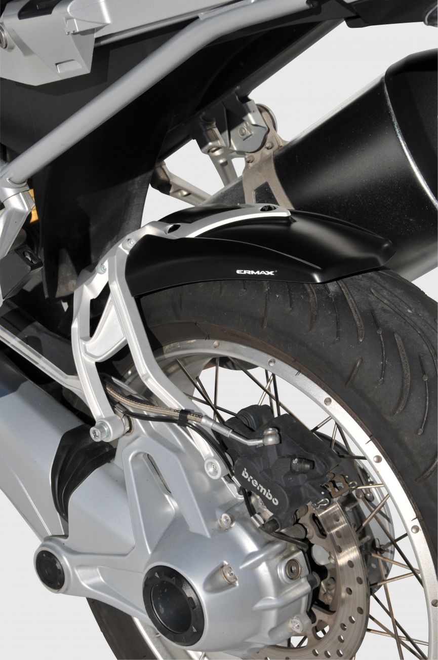 Garde boue arrière Noir Satin ERMAX pour BMW R 1200 GS (13-18)