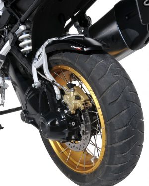 Garde boue arrière Noir Satin ERMAX pour BMW R 1250 GS (19-23)