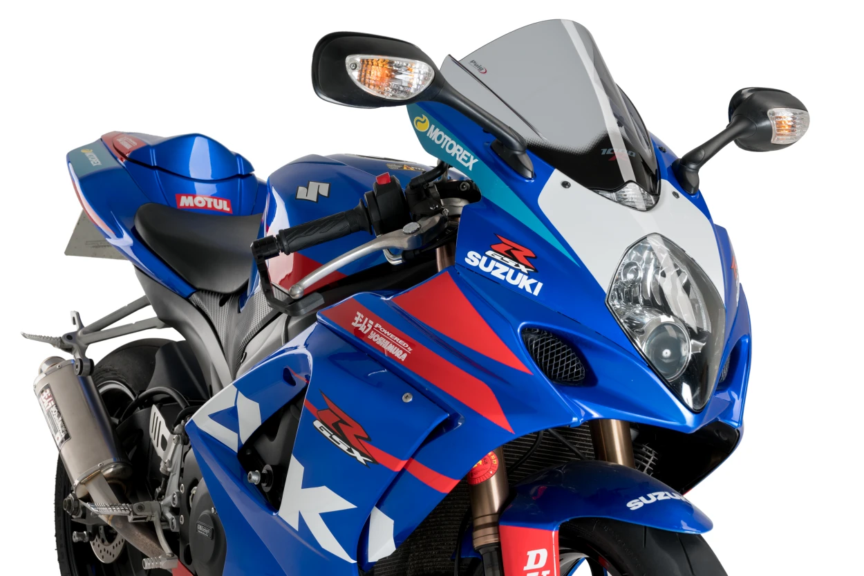Bulle fumée claire PUIG Z-Racing pour SUZUKI GSX-R 1000 (07-08)