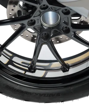 Liserets de jantes en arc GS PUIG (Or) pour BMW R 1200 GS (13-18)/ R 1250 GS (18-24)