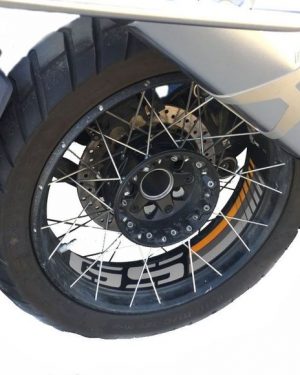 Liserets de jantes en arc GS PUIG (Or) pour BMW R 1200 GS ADV (14-18)