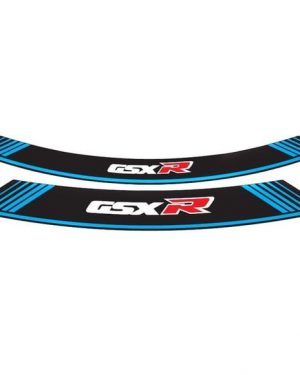 Liserets de jantes en arc PUIG X8 SUZUKI GSX-R (Bleu)