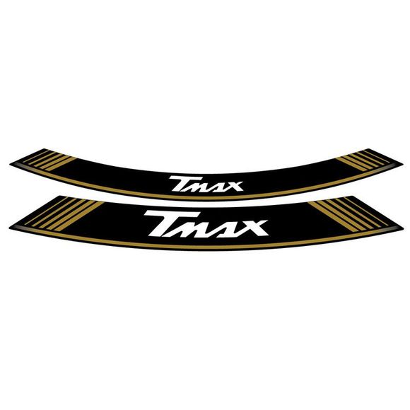 Liserets de jantes en arc PUIG X8 YAMAHA T-MAX (Or)
