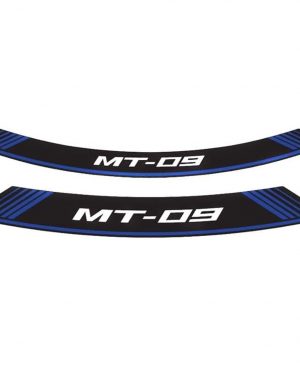 Liserets de jantes en arc PUIG X8 YAMAHA MT-09 (Bleu)