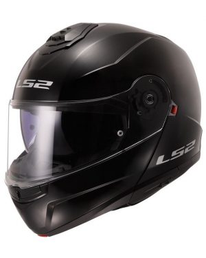 Casque LS2 STROBE II Solid (Gloss Black)