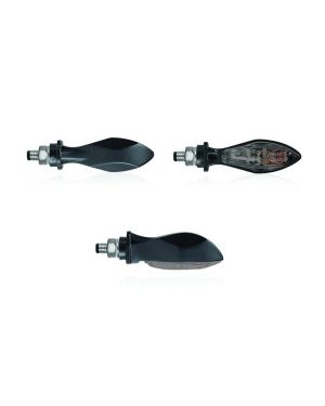 Clignotants CHAFT Scoop (Noir/Fumé)