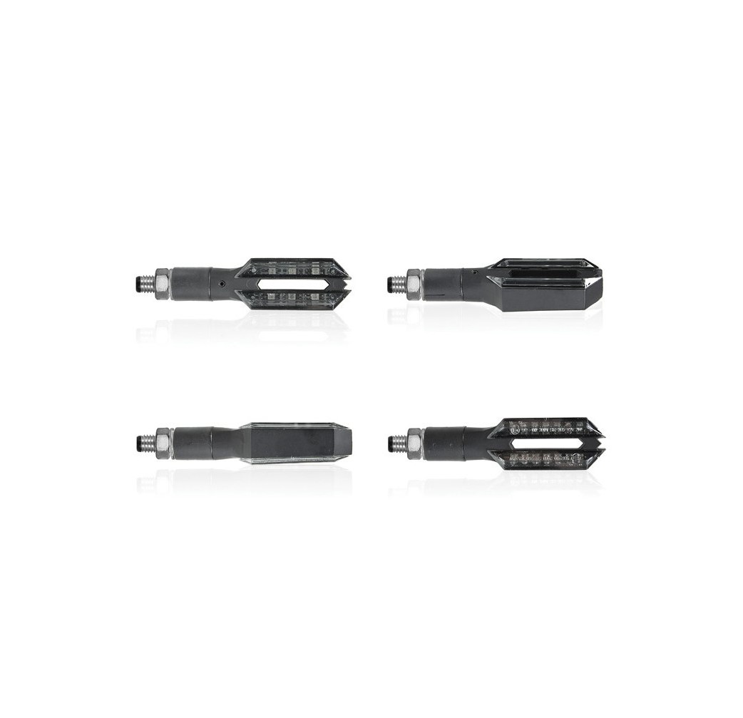 Clignotants à LED CHAFT Douglas (Noir/Fumé)