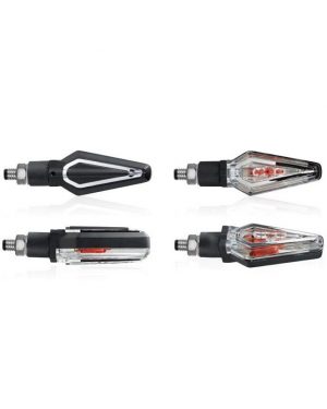 Clignotants CHAFT Sound (Noir Mat/Transparent)