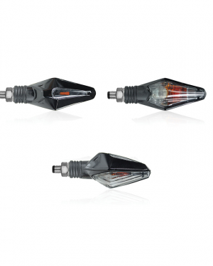 Clignotants CHAFT Sliver (Noir/Fumé)