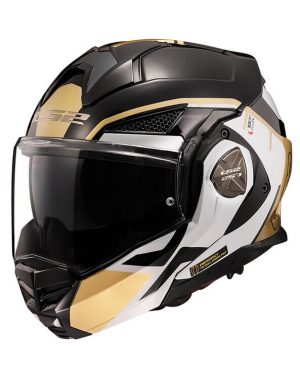 Casque LS2 Advant X Metryk (Black/Gold)